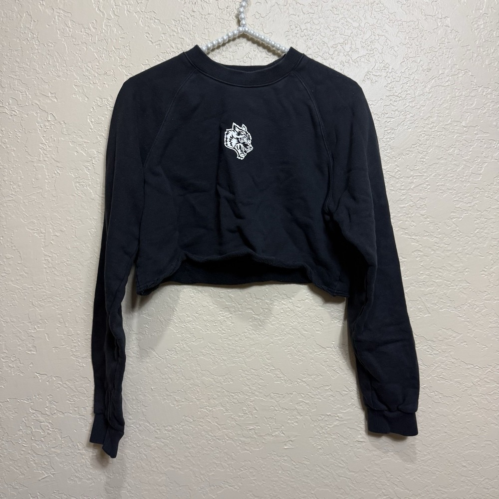 DARC SPORT SHE Collection Wolves Worldwide Crop Crewneck Sweatshirt SM 151/500